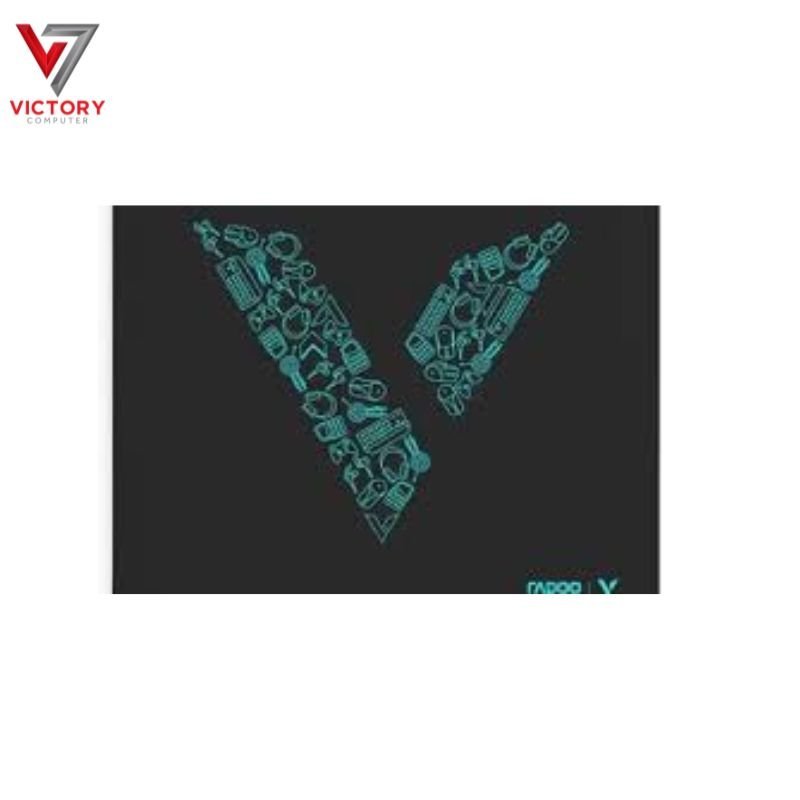 Rapoo-V1-300x251-pad.jpg Rapoo V1 Gaming 300x251mm Fabric Mouse Pad Black - Image 1