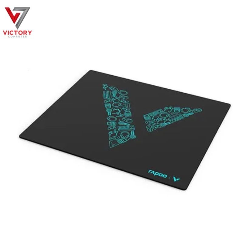 Rapoo-V1L800x300mm-Pad.jpg Rapoo V1L Gaming 800x300mm Fabric Mouse Pad Black - Image 1