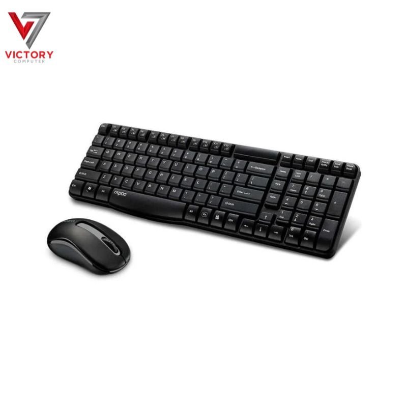 Rapoo-X1800S-Combo.jpg Rapoo X1800S Wireless Optical Keyboard and Mouse Combo - Image 1