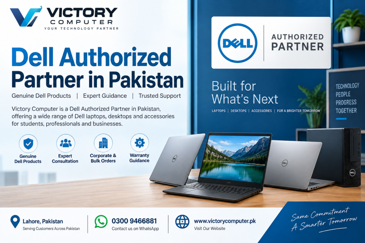 Dell Authorized Partner in Pakistan – Victory Computer