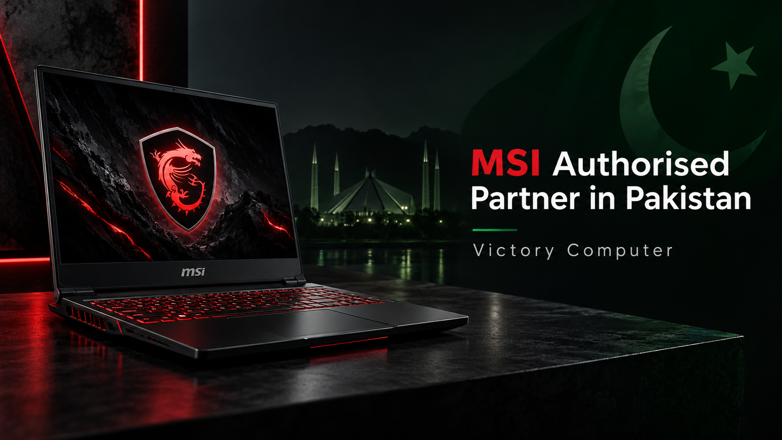 MSI Authorised Partner in Pakistan – Victory Computer