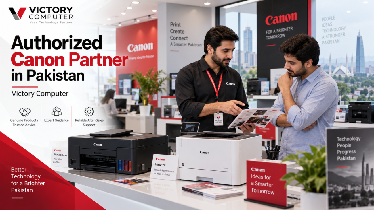 Authorized Canon Partner in Pakistan – Victory Computer