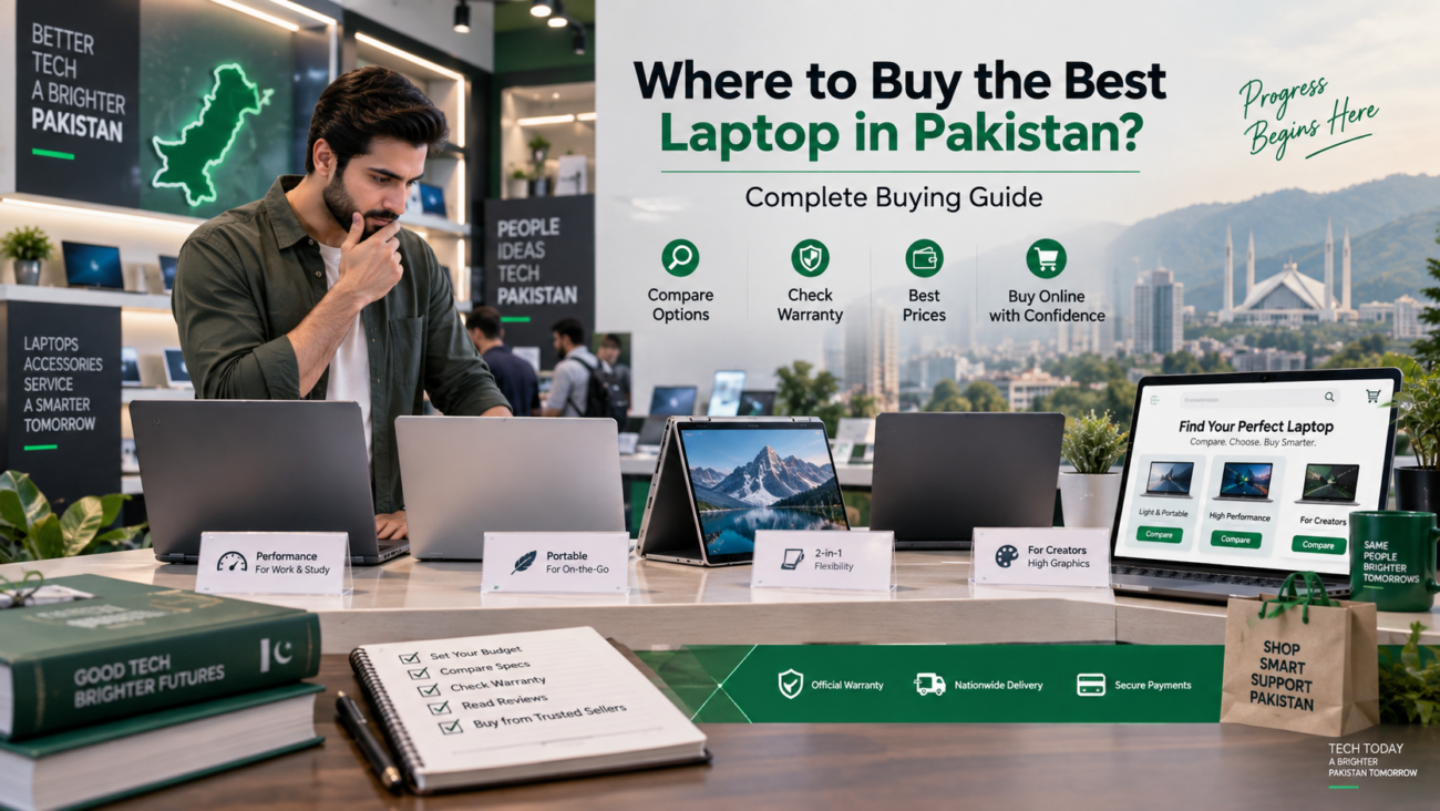 Where to buy the best laptop in Pakistan complete buying guide